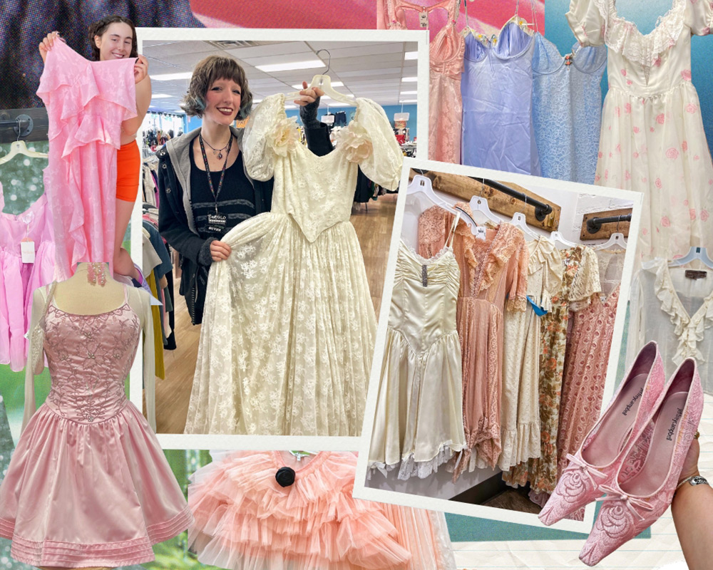 Buffalo Exchange employee at a store