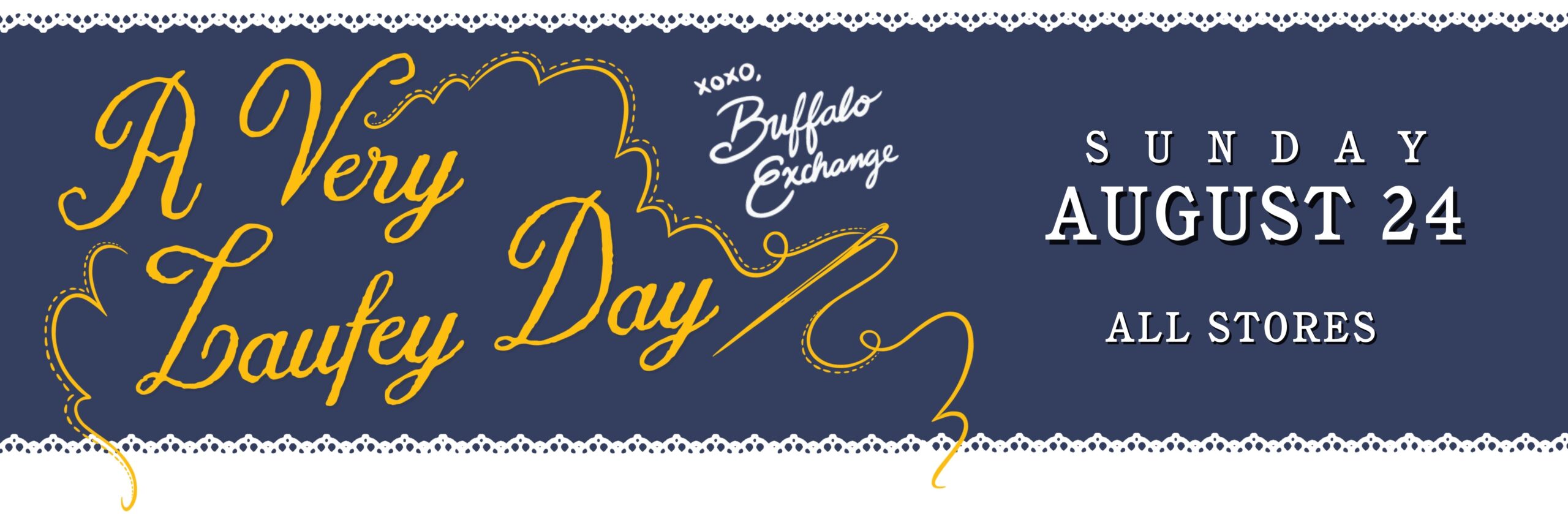 A Very Laufey Day, xoxo Buffalo Exchange, Sunday, August 24, All Stores