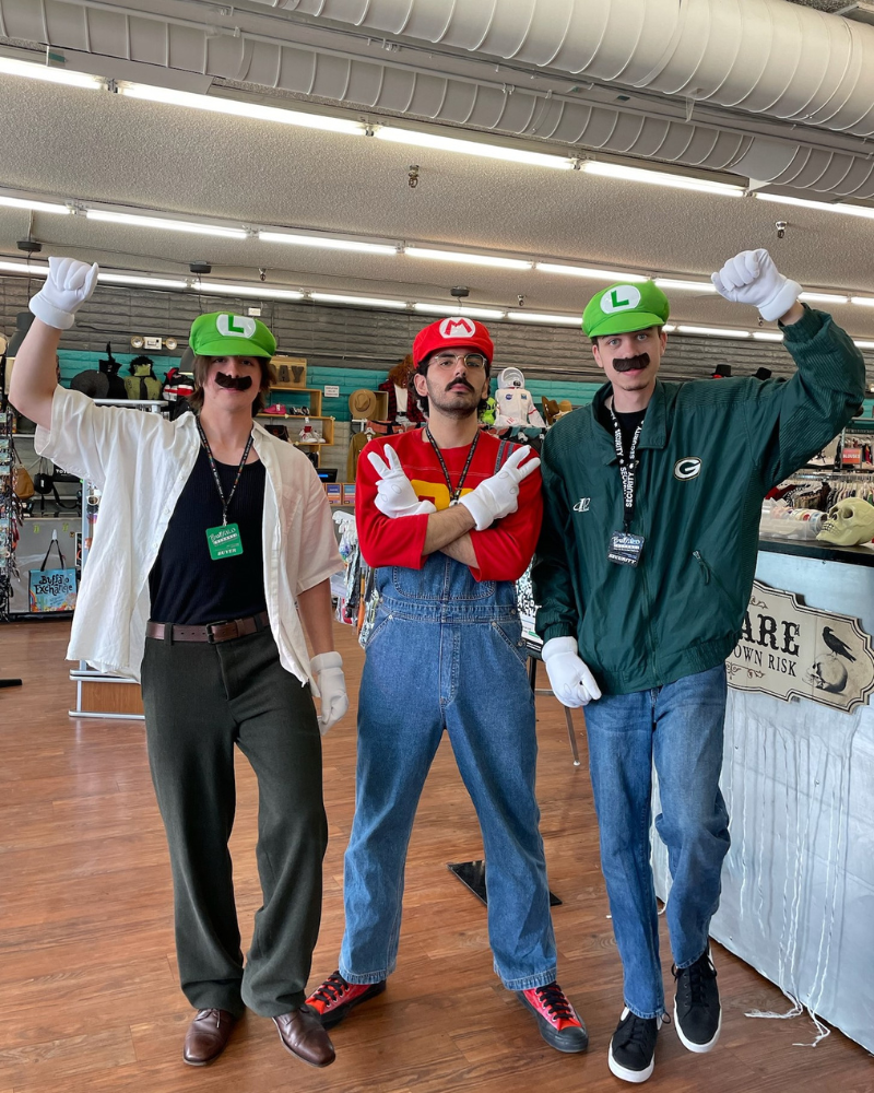 Super Mario and Luigi Halloween Costumes